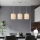 Eglo - LED csillár kábelen TUNJA 3xE27/60W/230V krémszínű