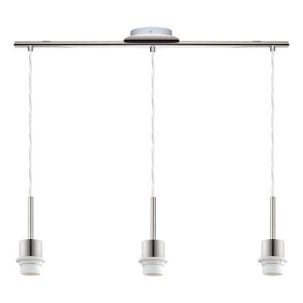 Eglo - LED csillár kábelen TUNJA 3xE27/60W/230V krémszínű