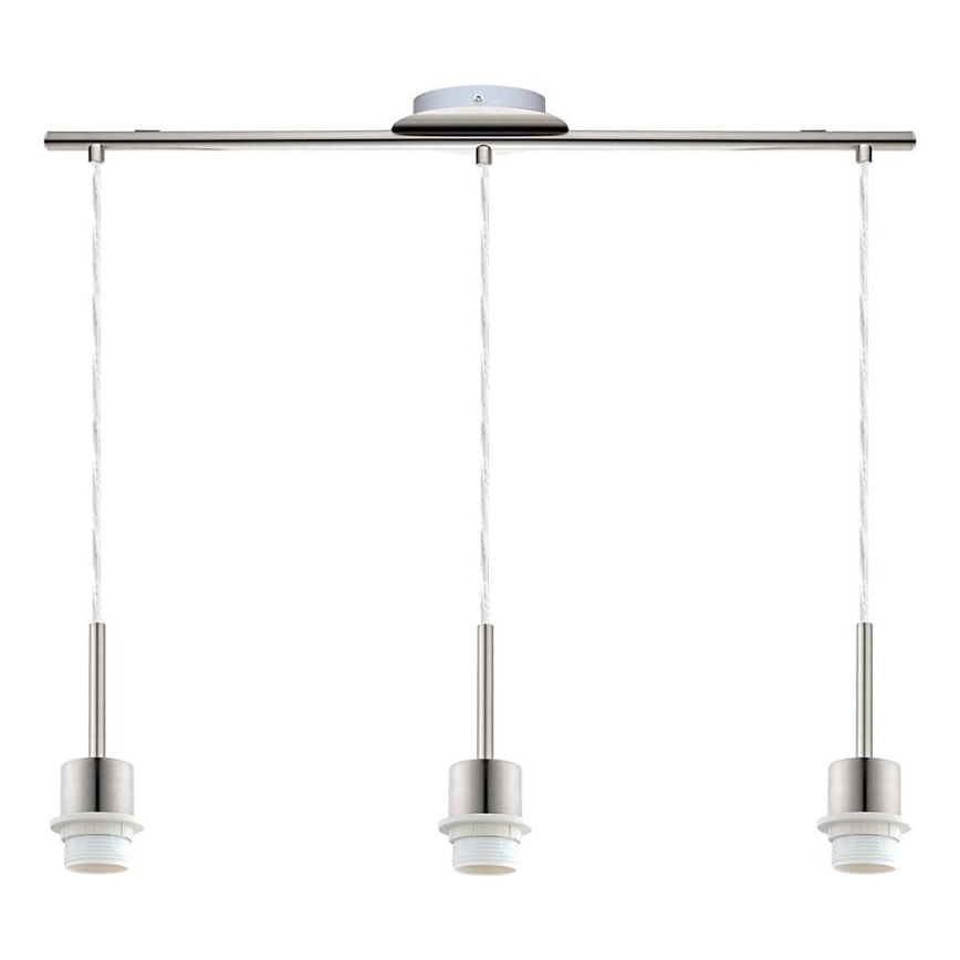 Eglo - LED csillár kábelen TUNJA 3xE27/60W/230V krémszínű