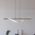 Eglo - LED csillár kábellel LED/20W/230V 2700/4000/6500K fekete/arany