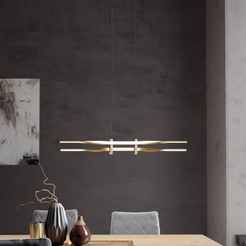 Eglo - LED csillár kábellel LED/21W/230V aranyszínű