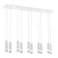 Eglo - LED Csillár zsinóron 10xGU10/5W/230V fehér