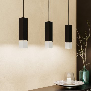 Eglo - LED Csillár zsinóron 3xGU10/4,5W/230V