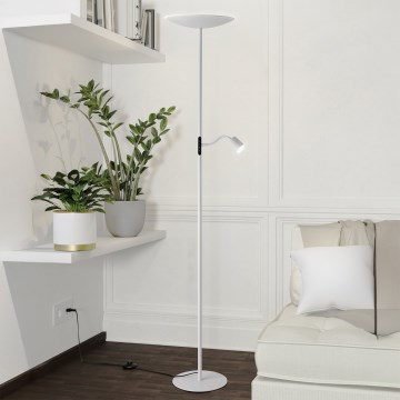 Eglo - LED dimmelhető állólámpa LED/26,5W/230V + LED/4W fehér