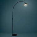 Eglo - LED dimmelhető állólámpa LED/5,8W/230V 2200-6500K bézs/füstszínű + távirányító