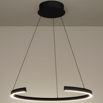 Eglo - LED dimmelhető csillár kábellel LED/24,8W/230V 2200-6500K fekete + távirányító