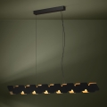 Eglo - LED Dimmelhető csillár zsinóron LED/44W/230V 3000K fekete/arany