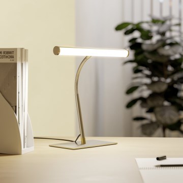 Eglo - LED dimmelhető érintőkapcsolós asztali lámpa LED/5W/230V 2700/4000/6500K matt króm