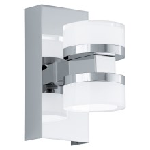 Eglo - LED Dimmelhető fürdőszobai fali lámpa 2xLED/7,2W/ IP44