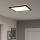 Eglo - LED Dimmelhető fürdőszobai lámpa LED/17,6W/230V 2700-6500K 39x39 cm IP44 fekete + távirányítás