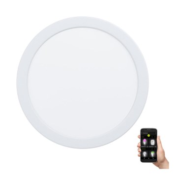 Eglo - LED dimmelhető fürdőszobai süllyesztett mennyezeti lámpatest LED/16,5W/230V IP44 ZigBee átm. 21,6 cm
