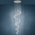 Eglo - LED Dimmelhető kristálycsillár zsinóron 40xLED/1,8W/230V