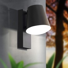 Eglo - LED Dimmelhető kültéri fali lámpa CALDIERO-C 1xE27/9W/230V antracit