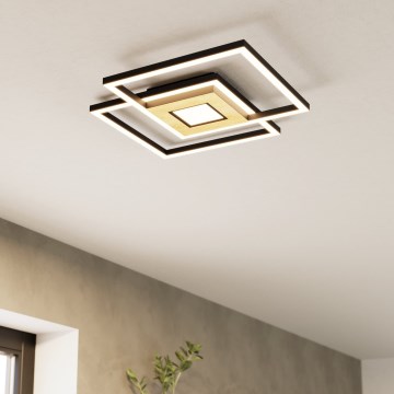 Eglo - LED Dimmelhető mennyezeti lámpa 2xLED/17W/230V +1xLED/4,2W 2700-6500K + távirányítás