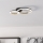 Eglo - LED Dimmelhető mennyezeti lámpa LED/12W/230V 4000K fekete/arany