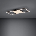 Eglo - LED Dimmelhető mennyezeti lámpa LED/26,2W/230V 2700-6500K fekete + távirányítás