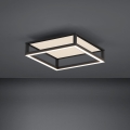 Eglo - LED Dimmelhető mennyezeti lámpa LED/29,4W/230V 2700-6500K fekete + távirányítás