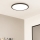 Eglo - LED Dimmelhető mennyezeti lámpa LED/33,5W/230V átm. 45 cm fekete