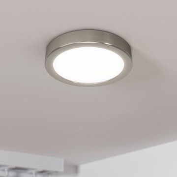 Eglo - LED dimmelhető mennyezeti lámpatest LED/11W/230V matt króm Ø 16 cm