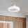 Eglo - LED Dimmelhető mennyezeti ventilátor LED/25,5W/230V fehér 2700-6500K + távirányító