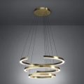 Eglo - LED dimmelhető zsinóros csillár LED/50W/230V 2200-6500K arany + távirányító