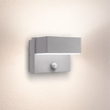 Eglo - LED érzékelős kültéri fali lámpa 2xLED/5,6W/230V
