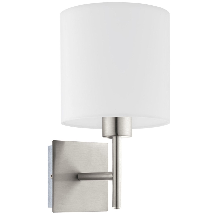 Eglo - LED Fali lámpa TUNJA 1xE27/60W/230V matt króm/fehér