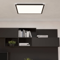 Eglo - LED felületre szerelhető panel LED/32,5W/230V 2700/4000/6500K 60x60 cm fekete