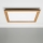 Eglo - LED felületre szerelhető panel SALOBRENA WOOD LED/31W/230V 64x64 cm barna