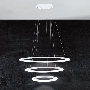 Eglo - LED fényerőszabályozható függeszték kábellel LED/45W/230V + LED/33W + LED/19,5W