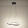 Eglo - LED fényerőszabályozható függőlámpa kábellel LED/60W/230V 2200-6500K szürke + távirányító