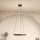 Eglo - LED fényerőszabályozható kábeles függeszték mozgásérzékelővel 2xLED/19W/230V 2200-6500K átm. 55 cm barna