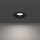 Eglo - LED fürdőszobai beépíthető lámpatest LED/4,9W/230V 2700/4000/6500K Ø 8,8 cm IP65 fekete