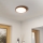 Eglo - LED fürdőszobai mennyezeti lámpa LED/14,2W/230V 2700/4000/6500K átm. 27,8 cm IP44 fekete