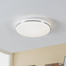 Eglo - LED Fürdőszobai mennyezeti lámpa LED/15,6W/230V IP44 króm