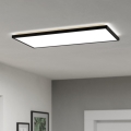 Eglo - LED Fürdőszobai mennyezeti lámpa LED/17,2W/230V 2700/4000/6500K 30x57 cm IP44 fekete
