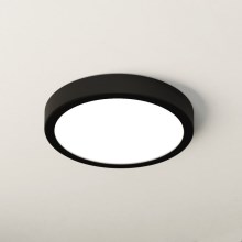 Eglo - LED Fürdőszobai mennyezeti lámpa LED/17W/230V fekete IP44