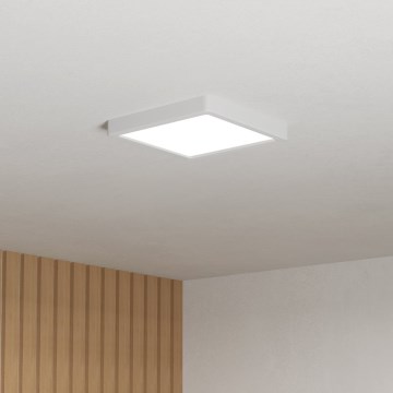 Eglo - LED fürdőszobai mennyezeti lámpatest LED/10,5W/230V 22x22 cm IP44 fehér