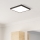 Eglo - LED fürdőszobai mennyezeti lámpatest LED/13W/230V 2700/4000/6500K 29x29 cm IP44 fekete