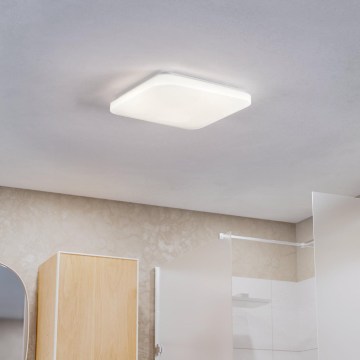 Eglo - LED fürdőszobai mennyezeti lámpatest LED/18W/230V 33x33 cm IP44