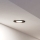 Eglo - LED fürdőszobai süllyesztett spotlámpa 1xGU10/4,5W/230V IP44 fekete