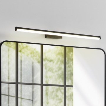 Eglo - LED fürdőszobai tükörvilágítás LED/14W/230V 78 cm IP44 fekete
