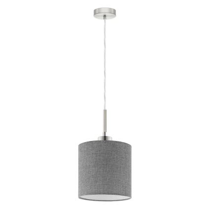 Eglo - LED kábeles csillár TUNJA 1xE27/60W/230V szürke