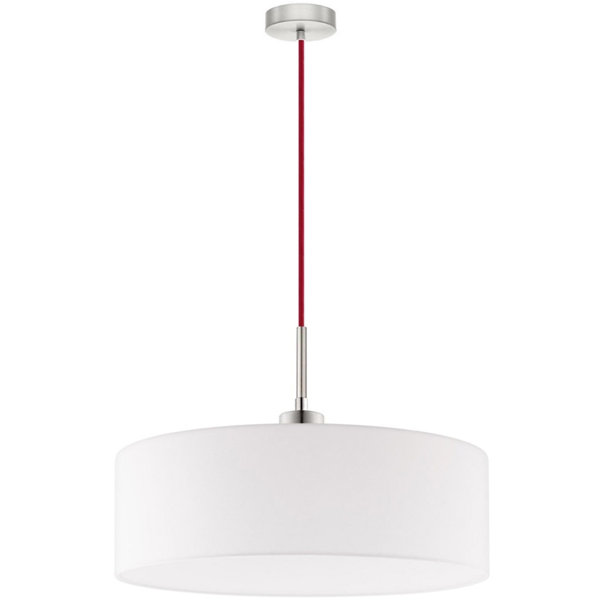 Eglo - LED kábeles függeszték TUNJA 1xE27/60W/230V fehér