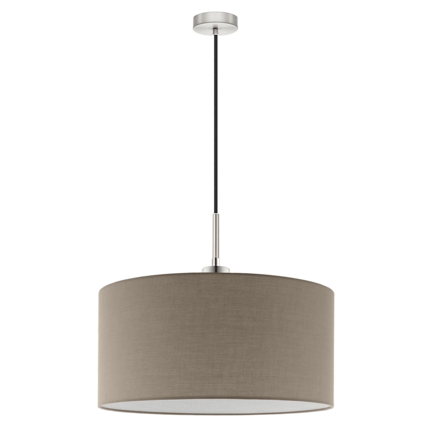 Eglo - LED kábeles függeszték TUNJA 1xE27/60W/230V taupe
