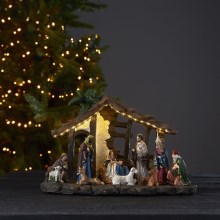 Eglo - LED Karácsonyi dekoráció 19xLED/0,04W/3xAAA/230V