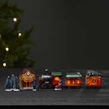 Eglo - LED Karácsonyi dekoráció 4xLED/0,018W/2xAA