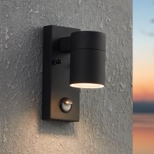 Eglo - LED Kültéri fali lámpa érzékelővel 1xGU10/3W/230V IP44