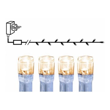 Eglo - LED kültéri fényfüzér 160xLED 16m IP44 meleg fehér