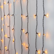 Eglo - LED Kültéri karácsonyi függöny 120xLED 2m IP44 meleg fehér